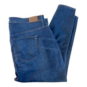 Madewell Petite Curvy High-rise Skinny Jeans In Moreaux Wash Size 37 NWT